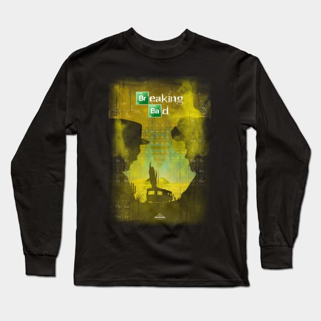 Breaking Bad Vintage Long Sleeve T-Shirt by TomRyansStudio